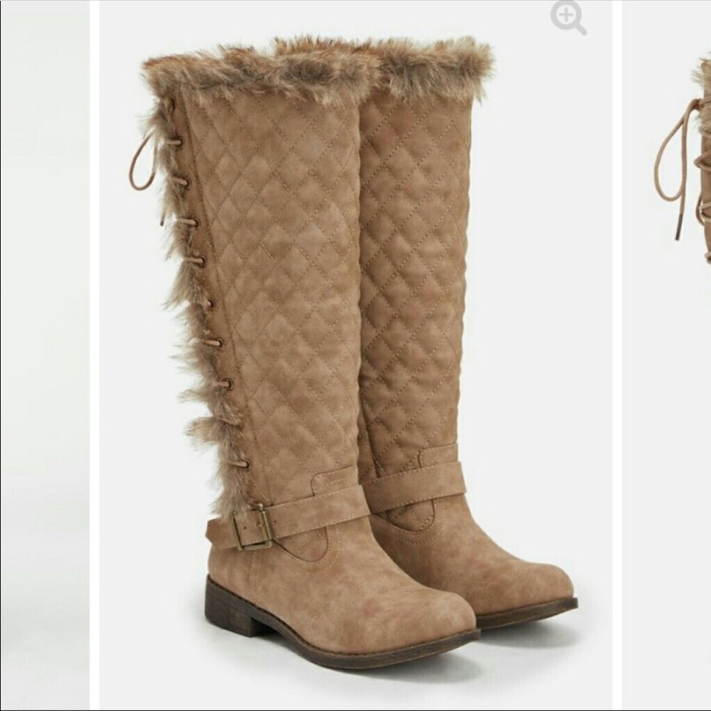 Knee high boots